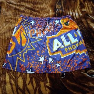 Colorful Graphic Basketball Shorts